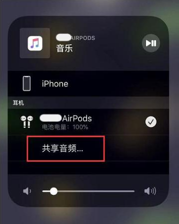 志仲镇苹果14音频维修点分享iPhone14音频共享设置方法 