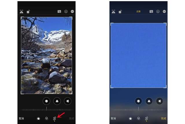 志仲镇苹果手机维修分享iPhone手机如何使用裁剪功能隐藏照片 